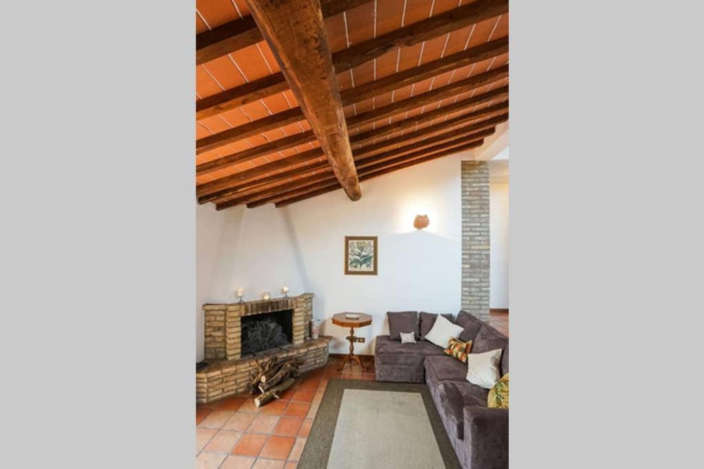 Villa Capannina Vico d'Arbia Eksteriør billede