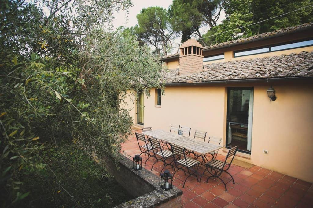 Villa Capannina Vico d'Arbia Eksteriør billede