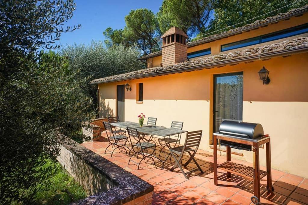 Villa Capannina Vico d'Arbia Eksteriør billede