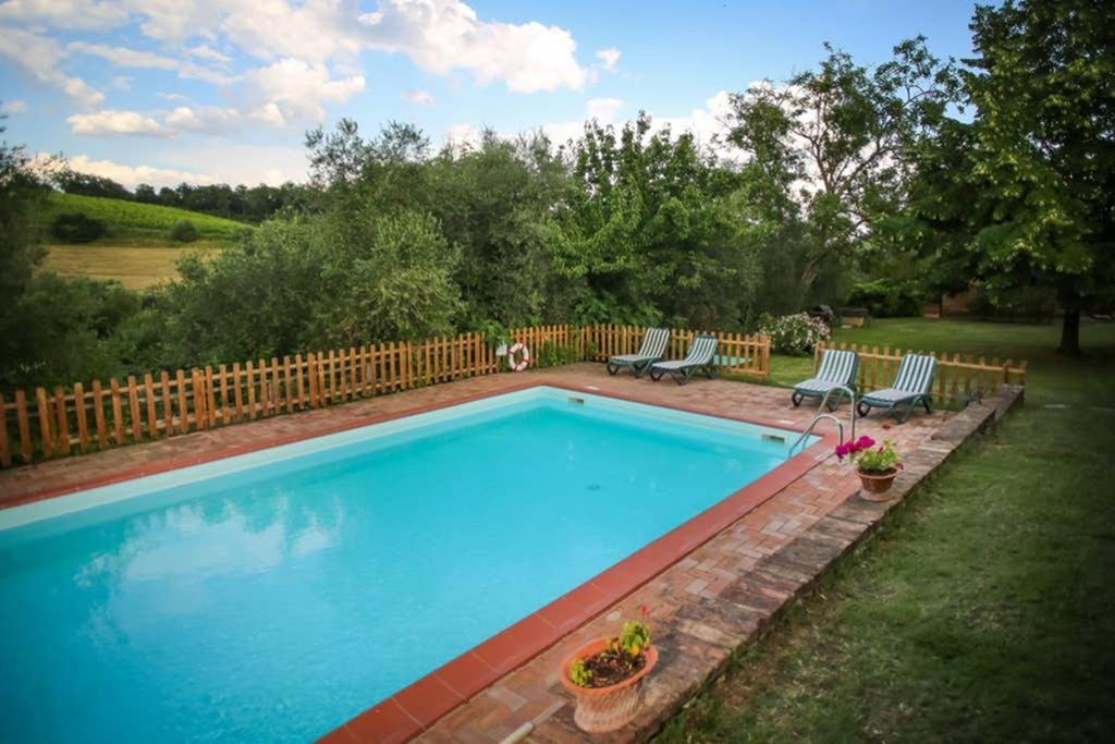 Villa Capannina Vico d'Arbia Eksteriør billede
